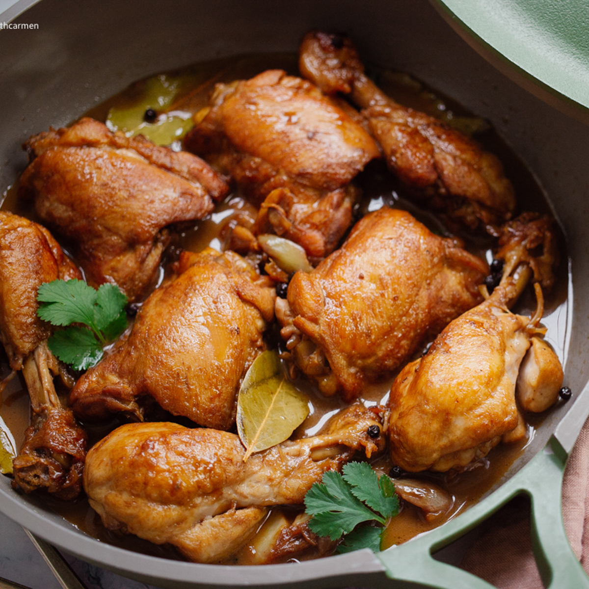 Adobo chicken crockpot recipe