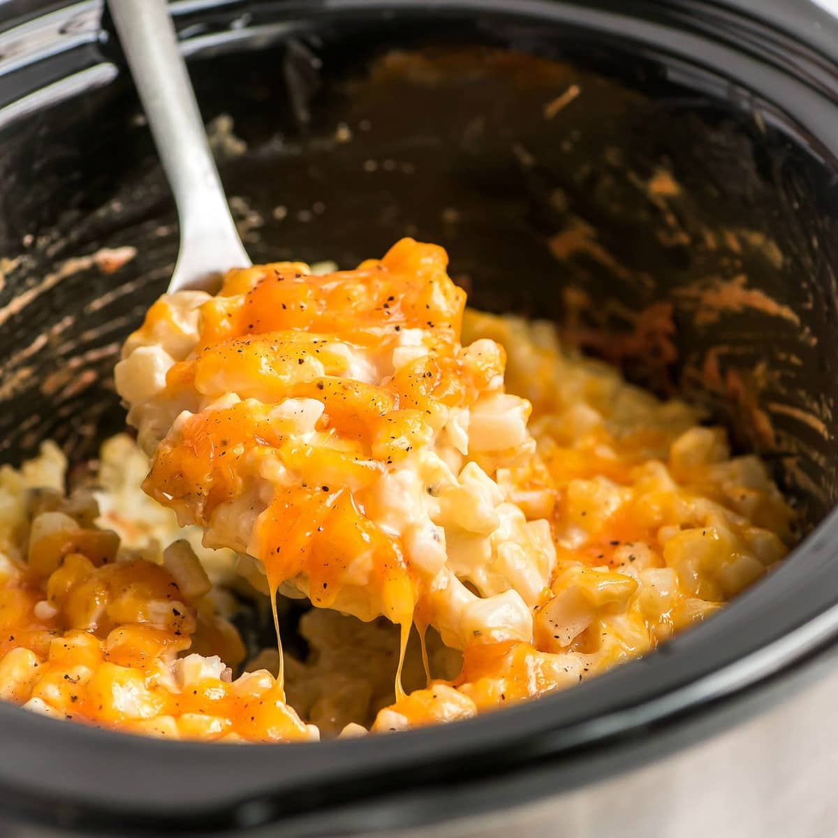 Crockpot cheesy potato recipe