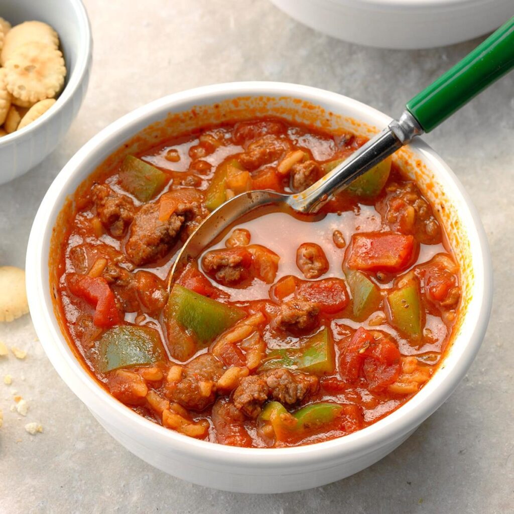 Stuffed pepper soup recipe crockpot