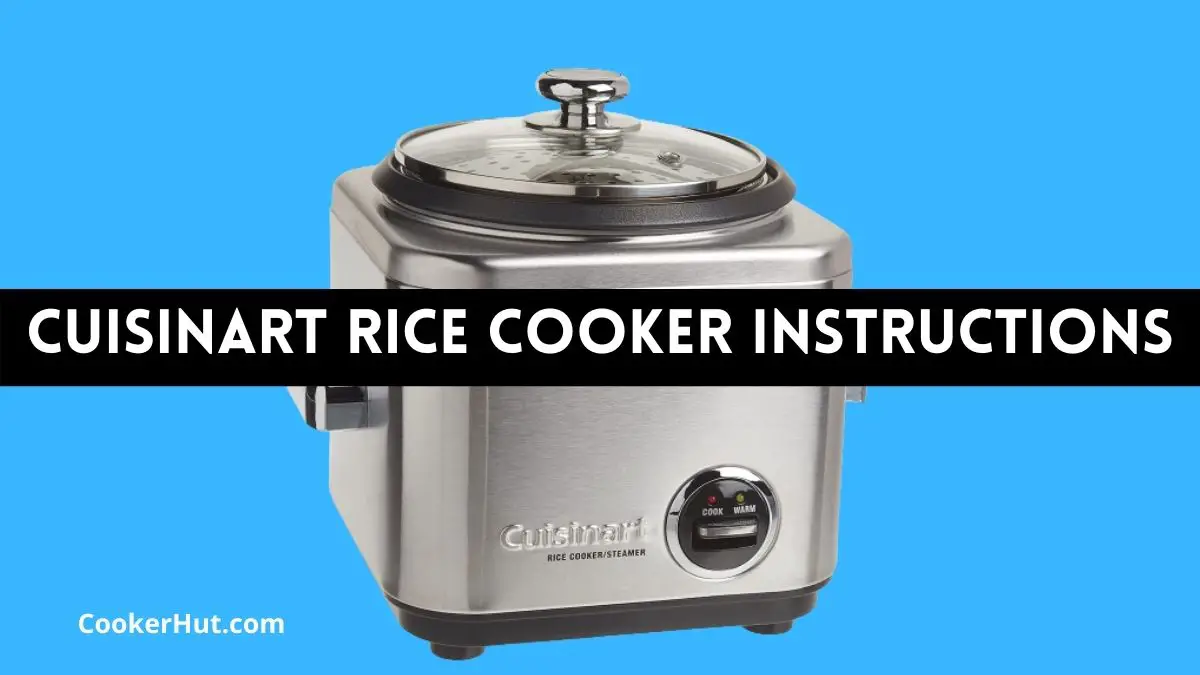 Cooker rice cuisinart 400c crc user