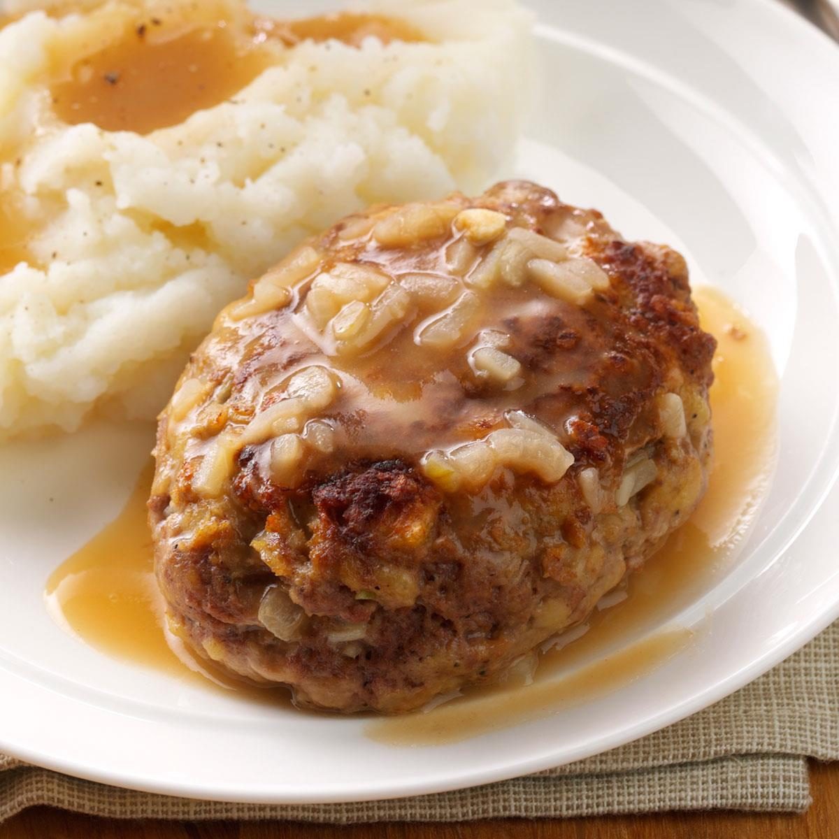 Salisbury steak recipe