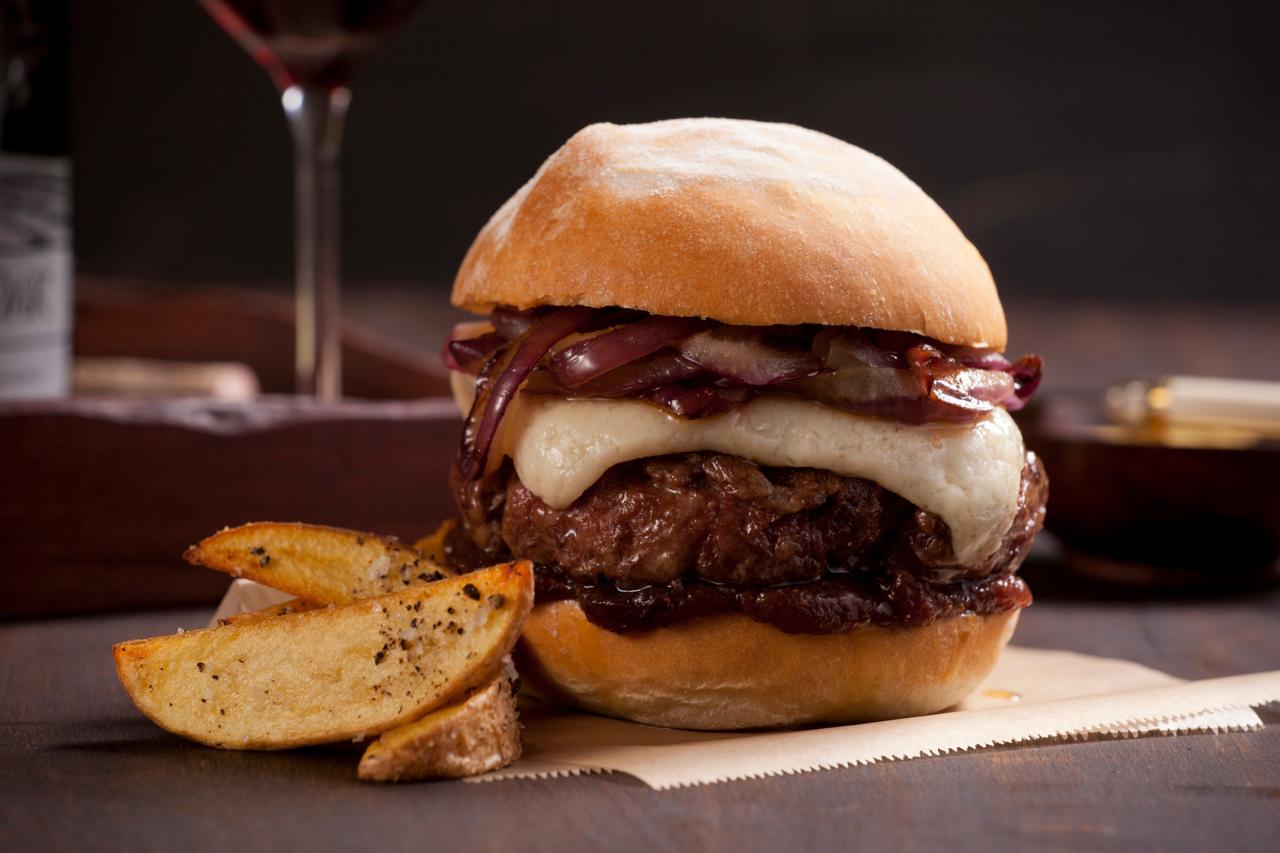 Wagyu burger recipe