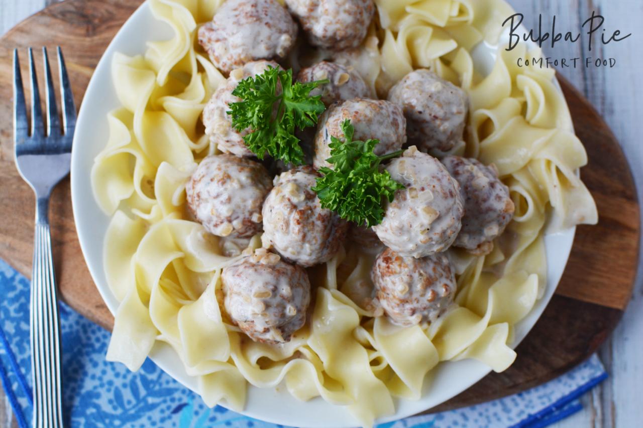 Swedish meatball crockpot recipe