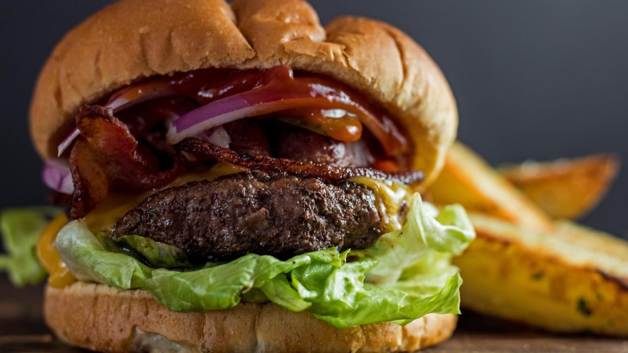 Wagyu hamburger