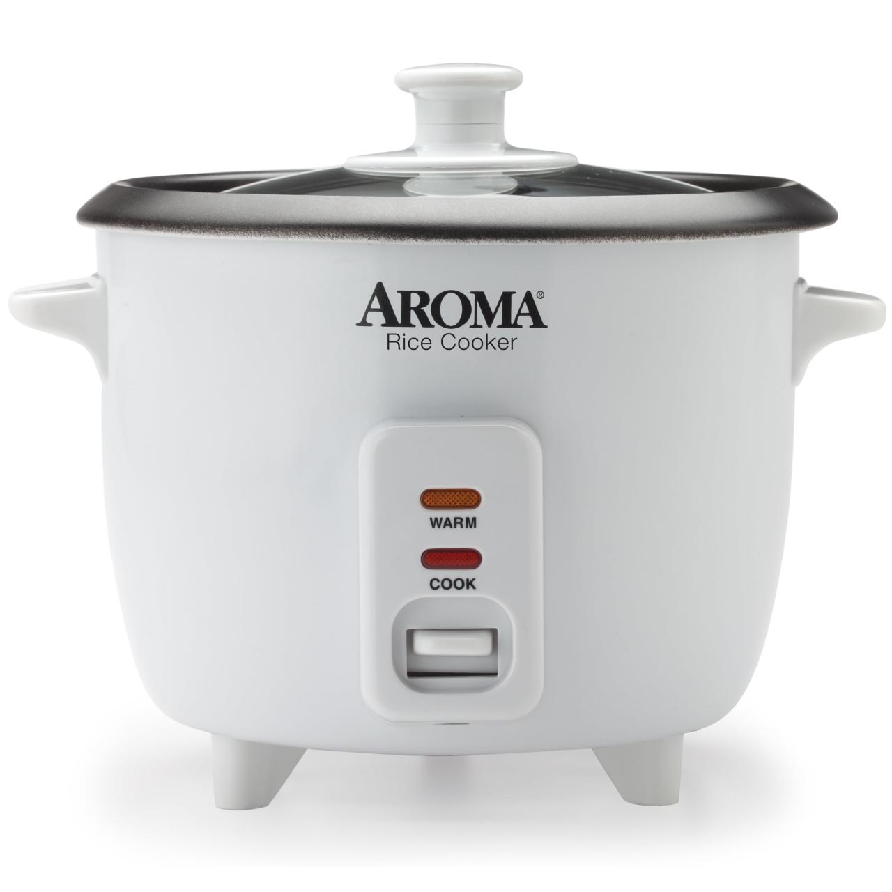 Aroma stainless steel rice cooker