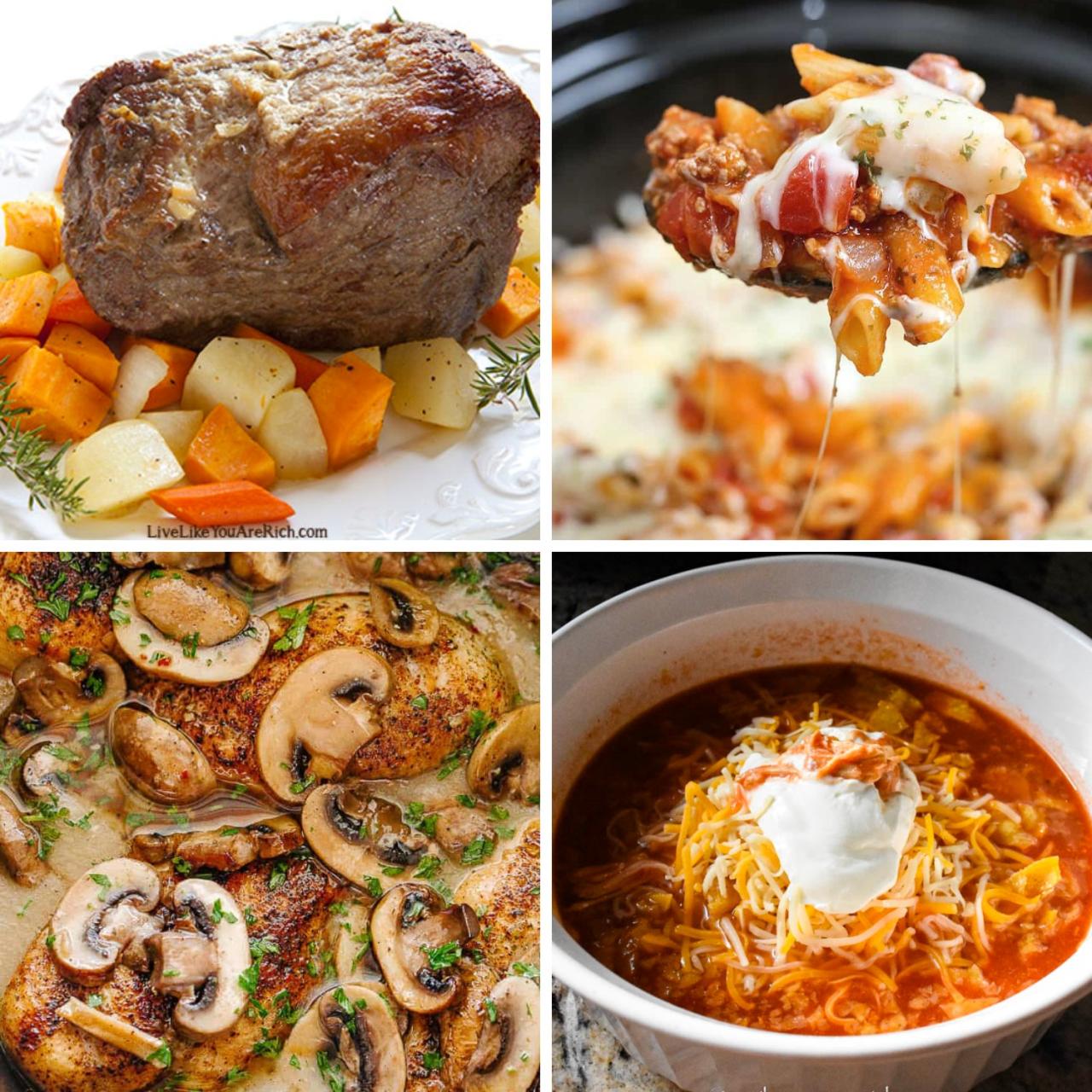 Easy fall crockpot recipes