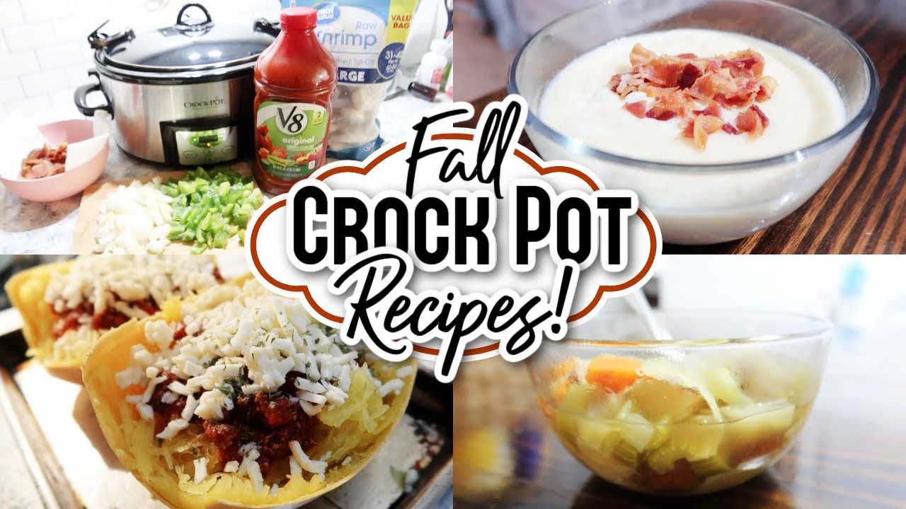 Easy fall crockpot recipes