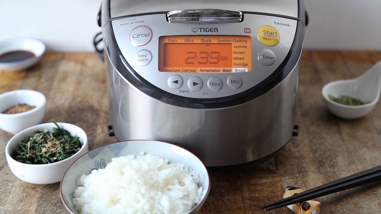 Tiger rice cooker instructions