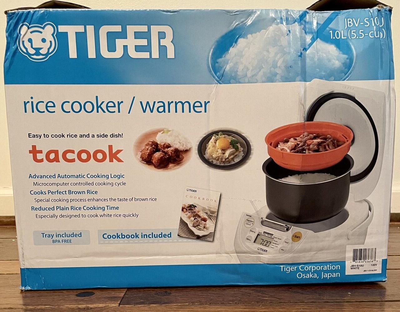 Tiger 5.5 cup rice cooker