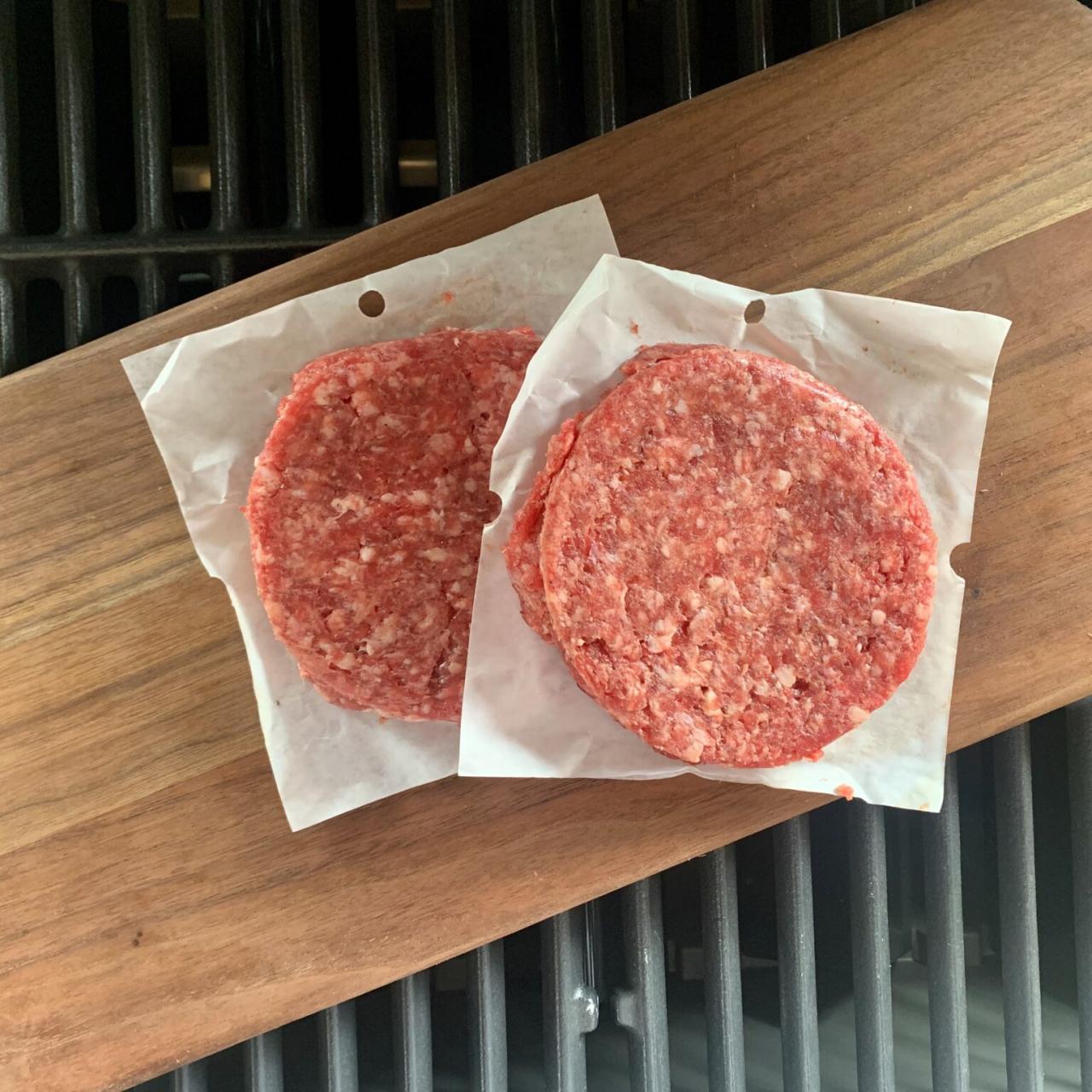 Wagyu beef patties