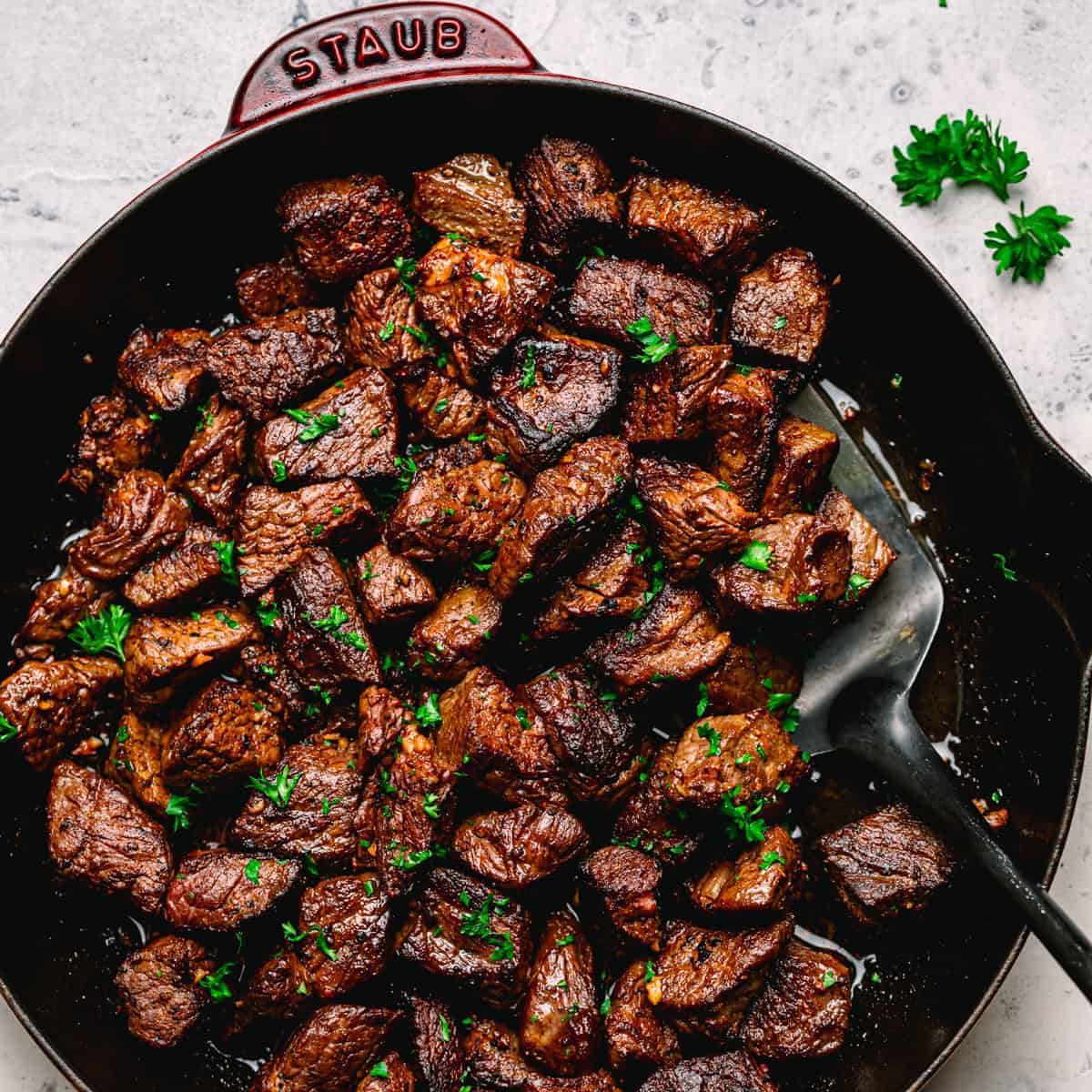 Steak bites recipe